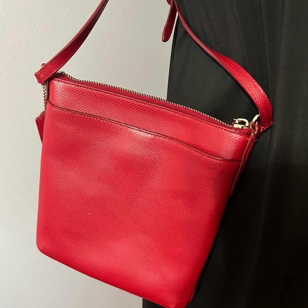 Coach cross leather cross body